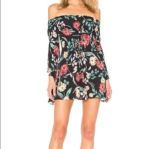 Revolve Mini Floral dress by Lovers + Friends